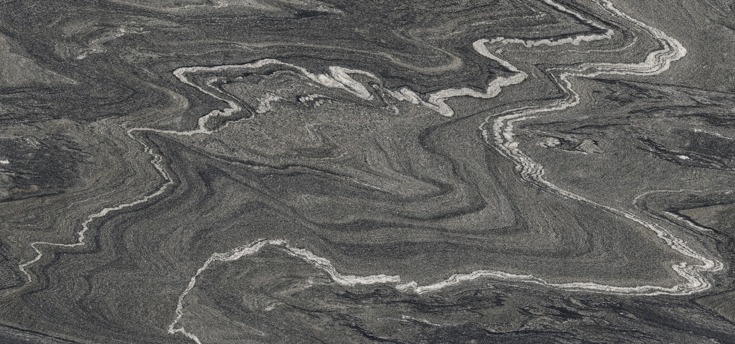 Kitchen countertops Effect Marble silver wave 4d